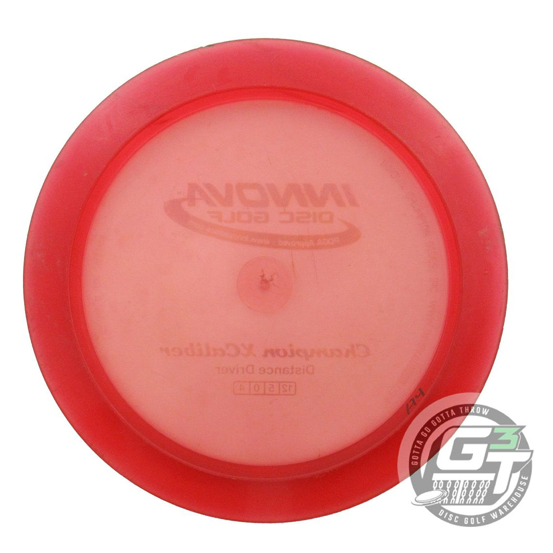 USED Innova Champion Xcaliber 174g Red Gold Foil Distance Driver Golf Disc