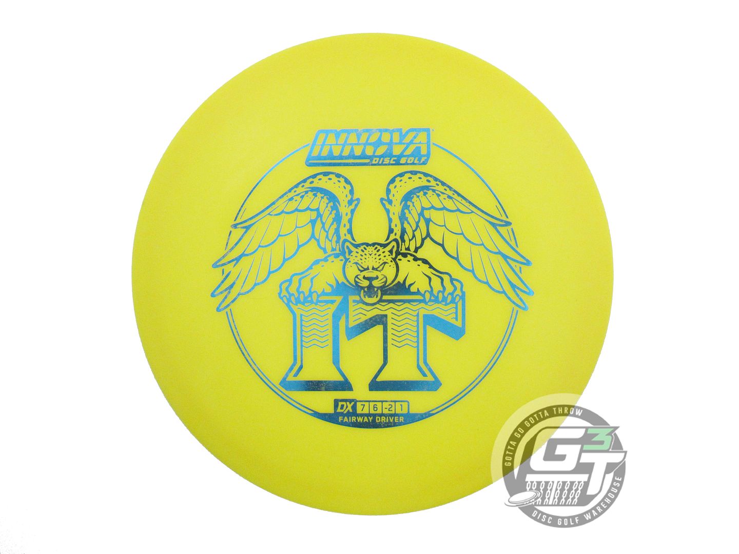 USED Innova DX IT 150g Yellow Blue Foil Fairway Driver Golf Disc
