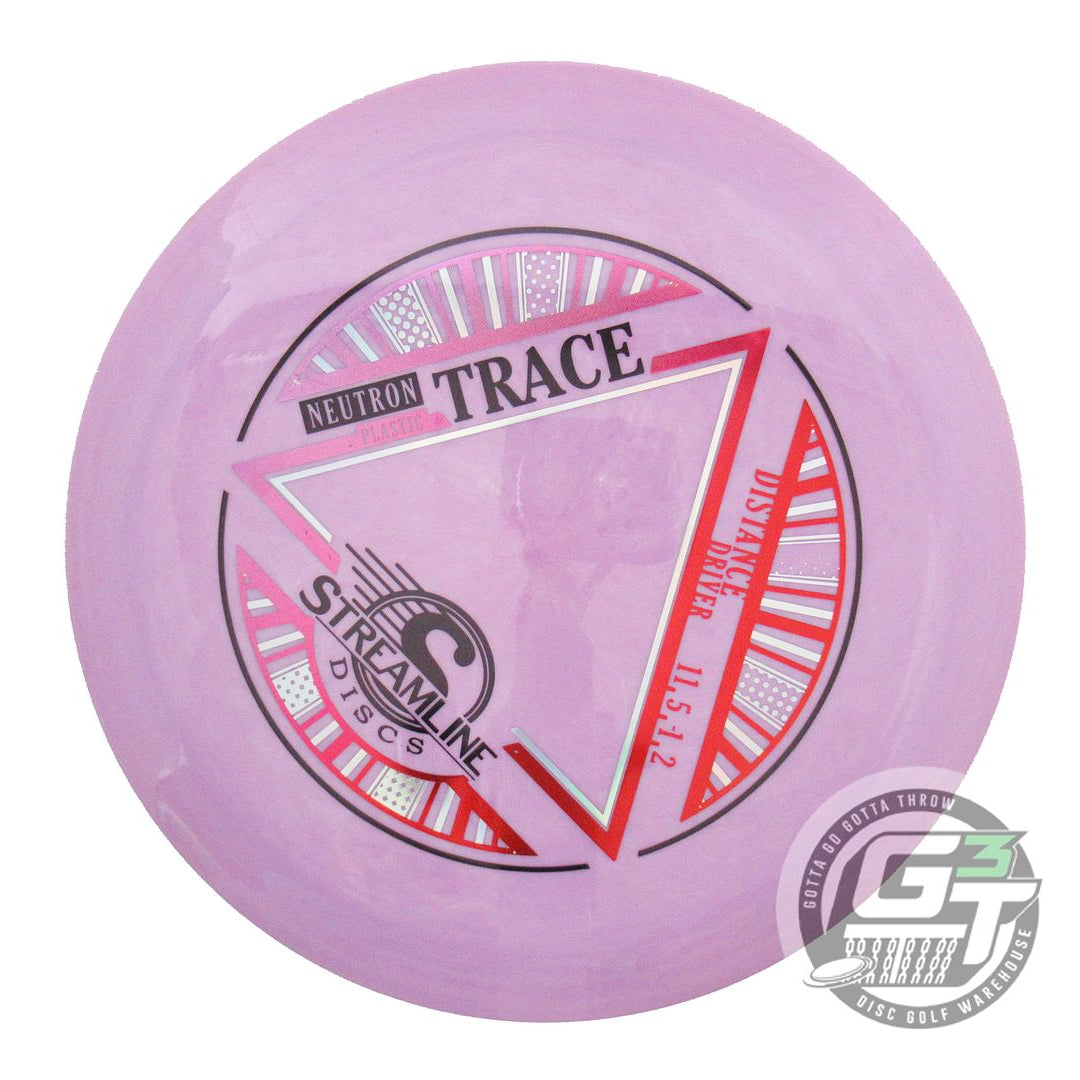 USED Streamline Discs Neutron Trace 169g Lilac Distance Driver Golf Disc