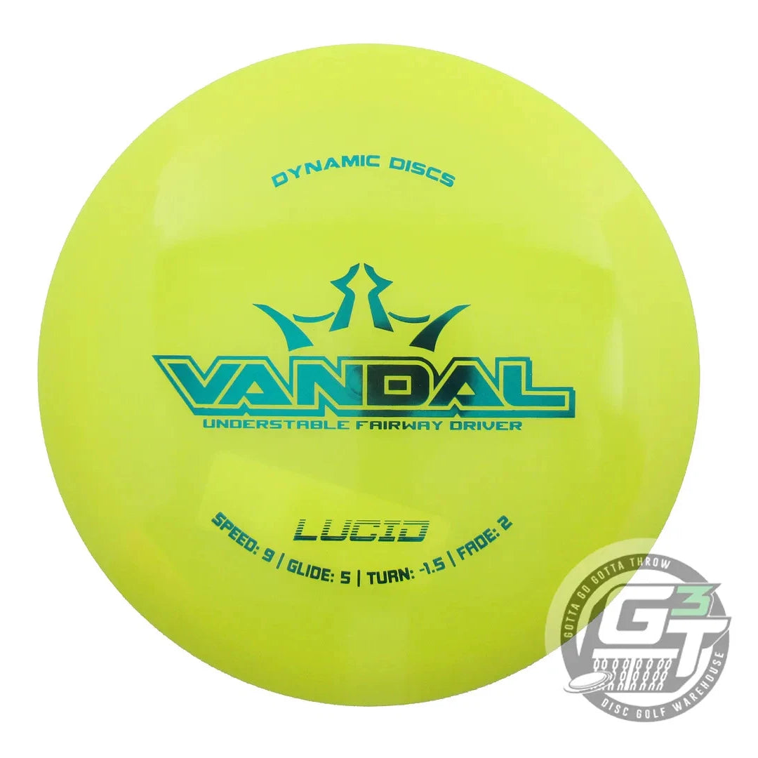 Dynamic Discs Lucid Vandal Fairway Driver Golf Disc (Individually Listed)