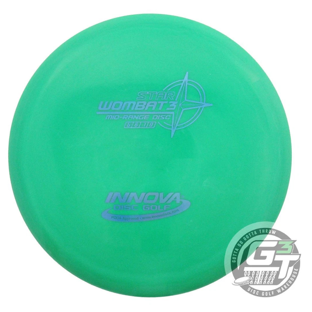 Innova Star Wombat3 Midrange Golf Disc (Individually Listed) - Gotta Go Gotta Throw