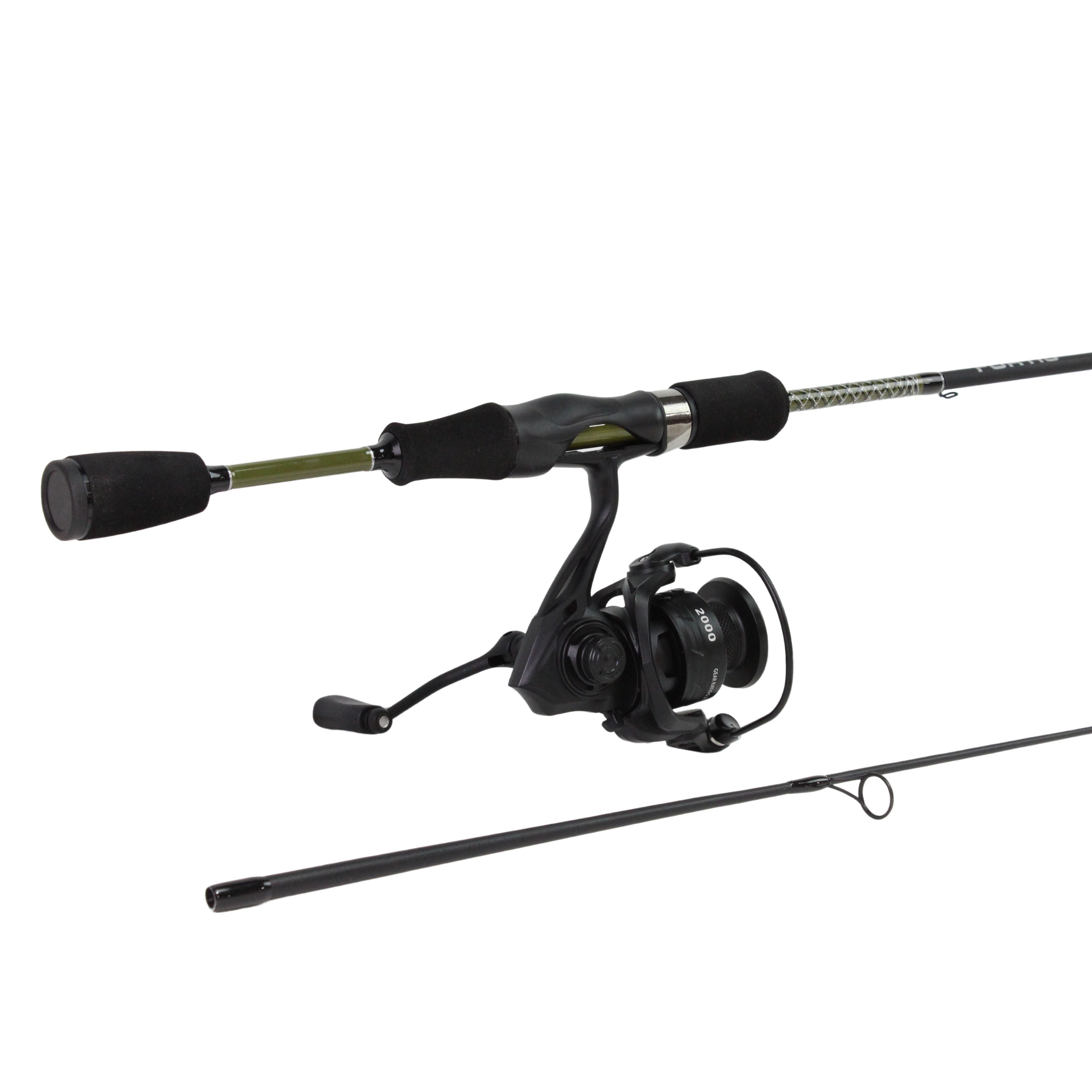FORTIS 5' Ultra Light Action 2 Piece Spinning Rod and 2000 Spinning Re –  Gotta Go Gotta Throw
