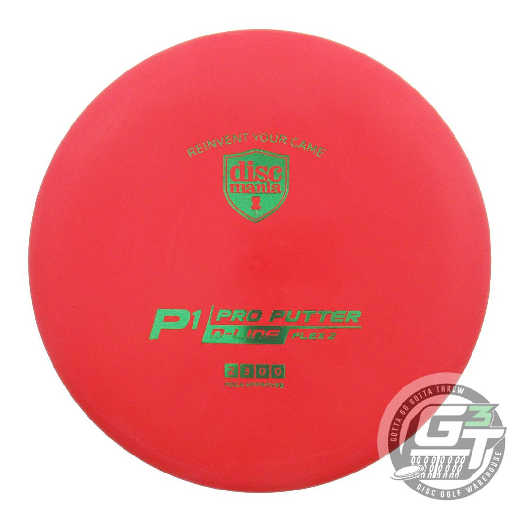 Discmania Originals D-Line Flex 2 P1 Putter Golf Disc (Individually Listed)