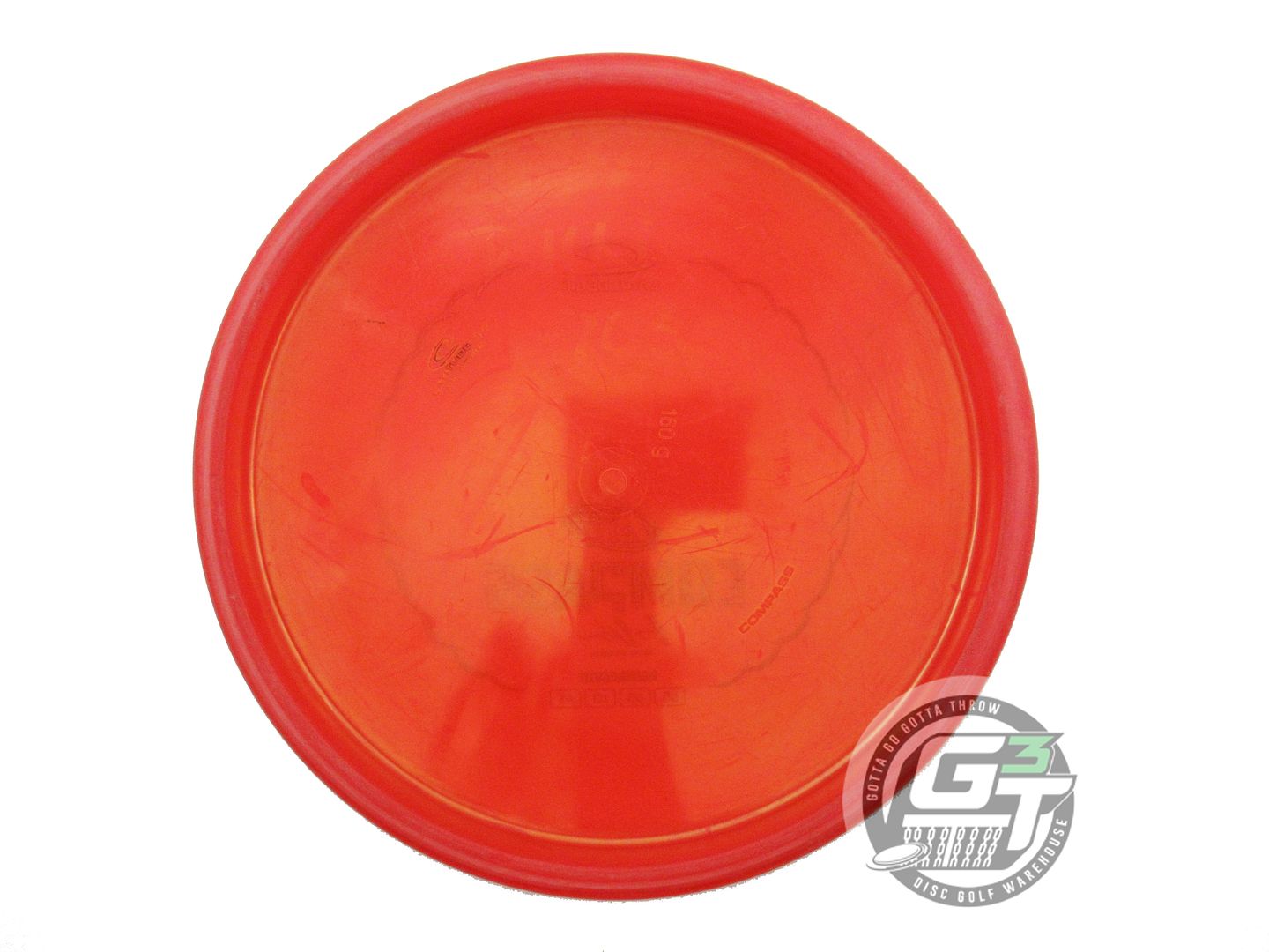 USED Latitude 64 Opto AIR Compass 160g Red Gold Foil Midrange Golf Disc