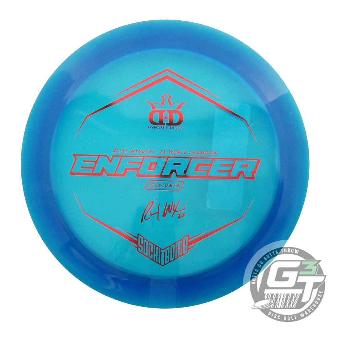 Dynamic Discs Limited Edition Ricky Wysocki Sockibomb Lucid Enforcer Distance Driver Golf Disc (Individually Listed)
