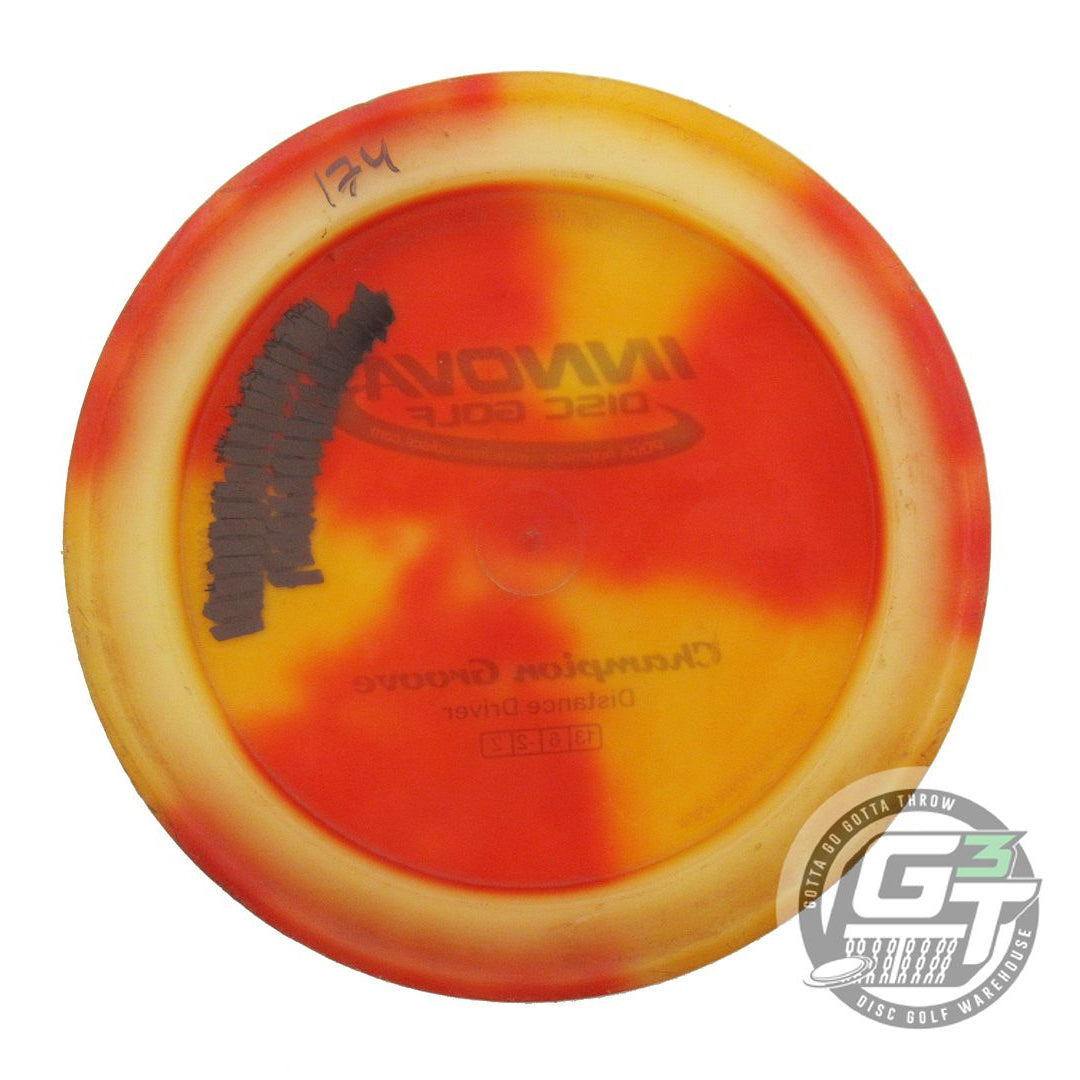 USED Innova I-DYE Champion Groove 174g Radioactive Burst Distance Driver Disc