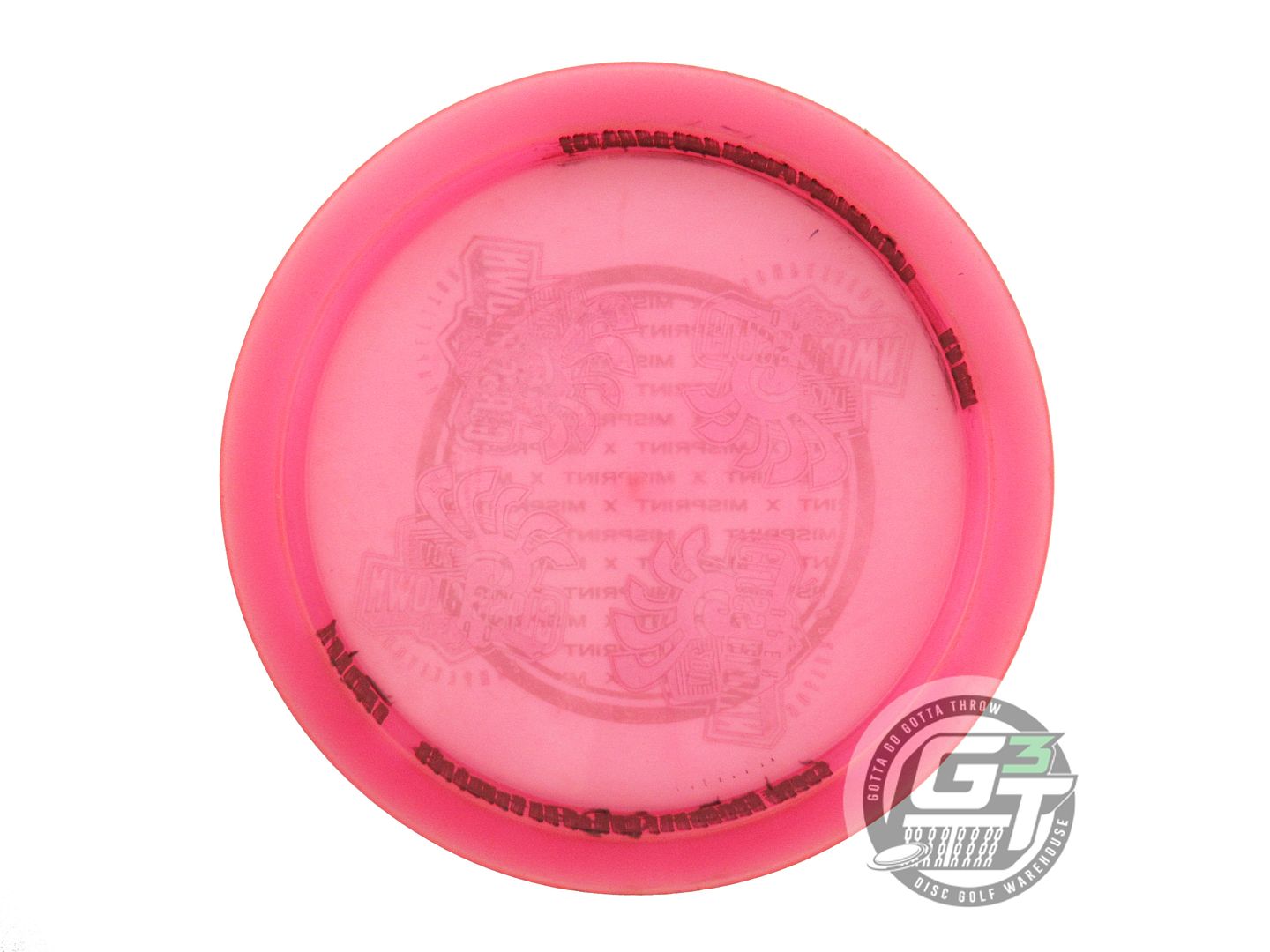 USED Dynamic Discs X-OUT Lucid Criminal 172g Pink Distance Driver Golf Disc