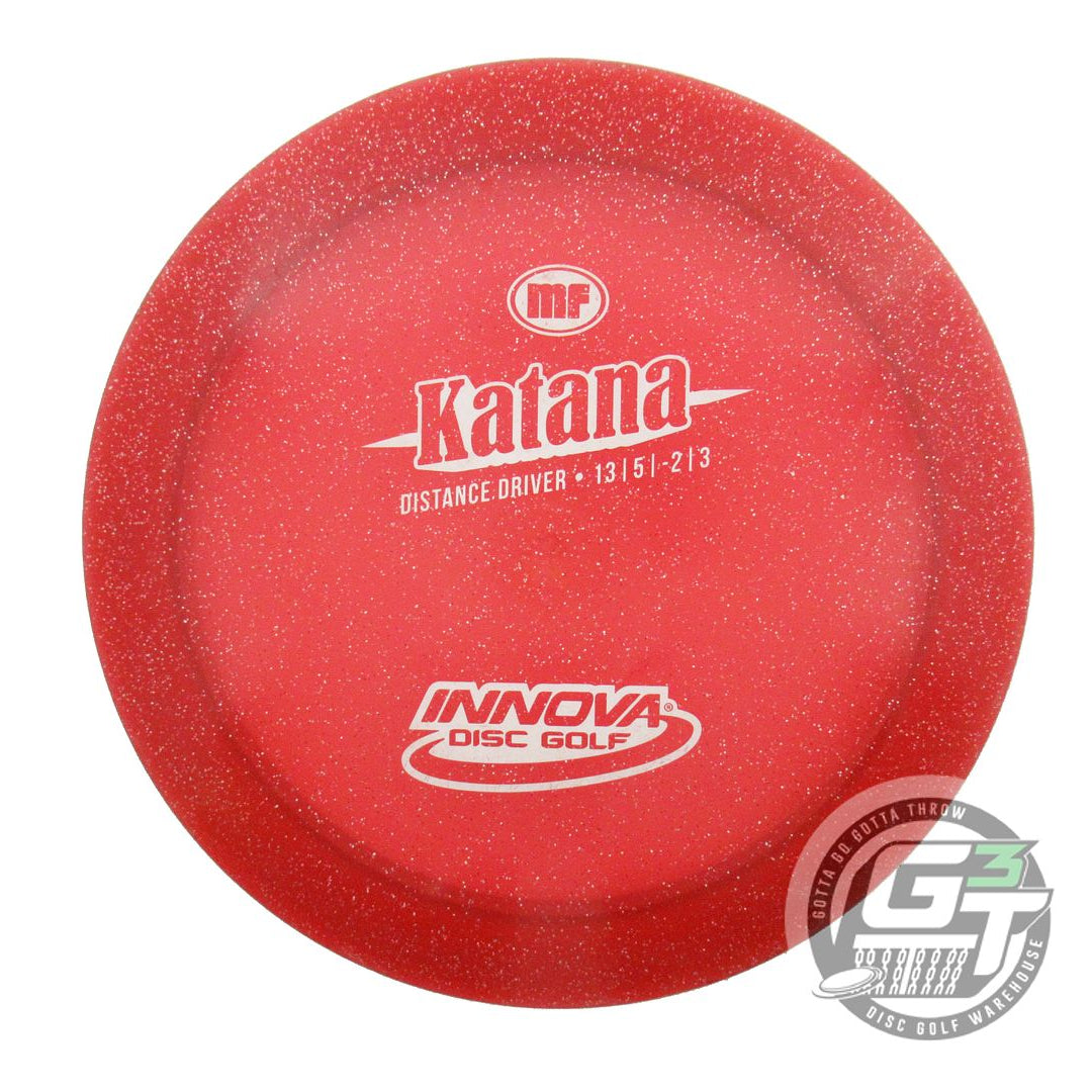 USED Innova Metal Flake Champion Katana 172g Red Distance Driver Golf Disc