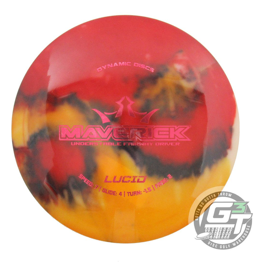 Dynamic Discs MyDye Lucid Maverick Fairway Driver Golf Disc (Individually Listed)
