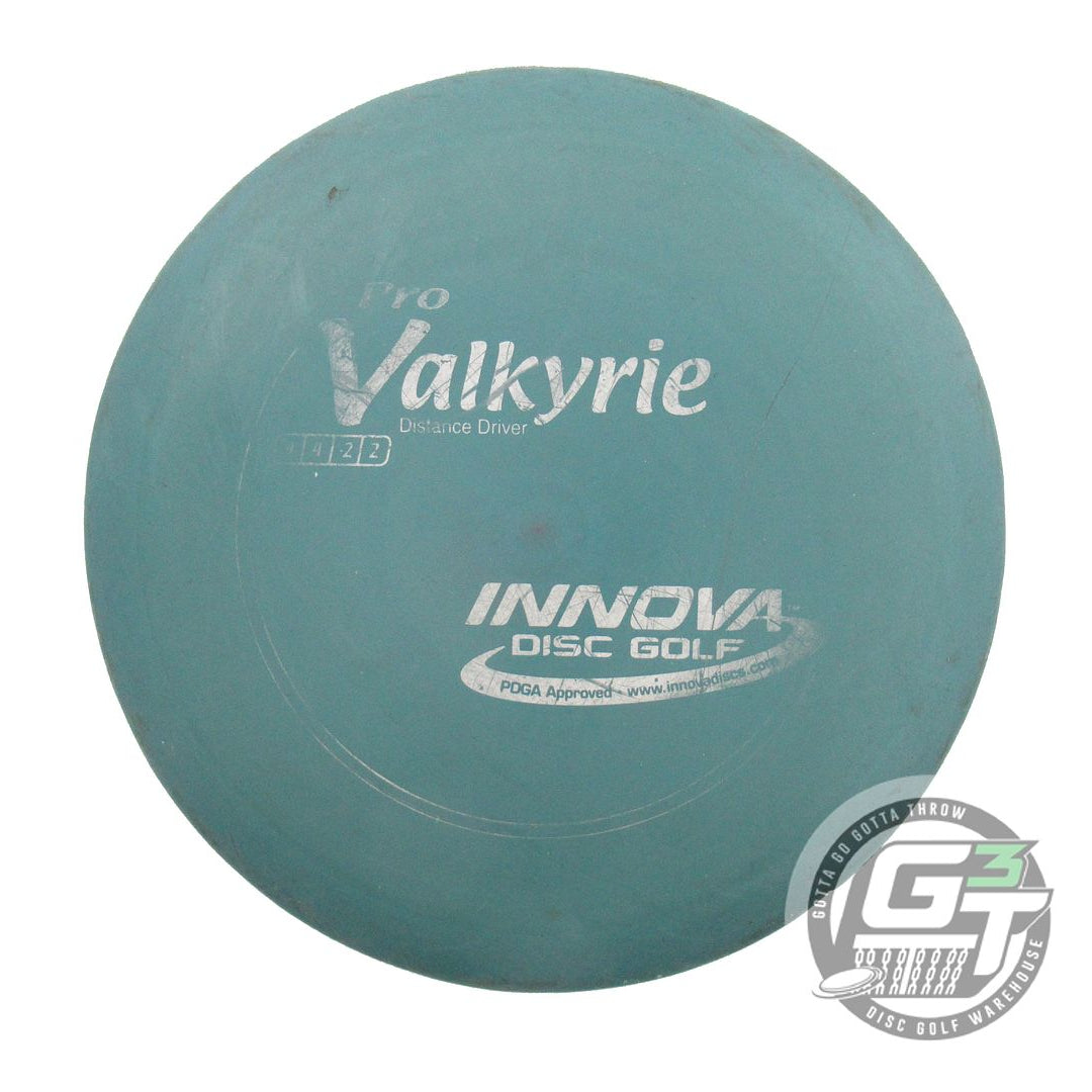 USED Innova Pro Valkyrie 174g Dark Teal Glitter Foil Distance Driver Golf Disc