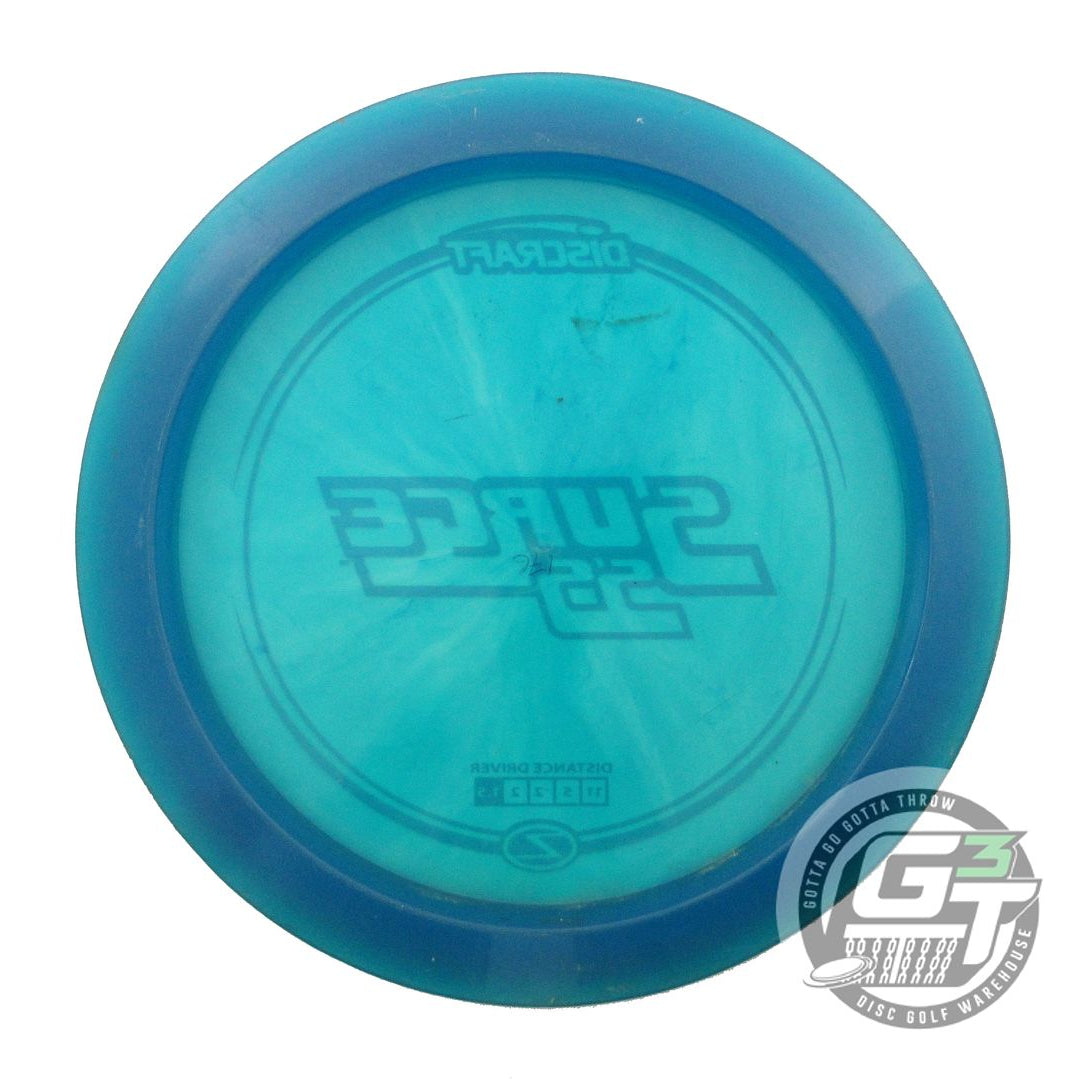 USED Discraft Z Surge SS 176g Blue Sky Blue Stamp Distance Driver Golf Disc