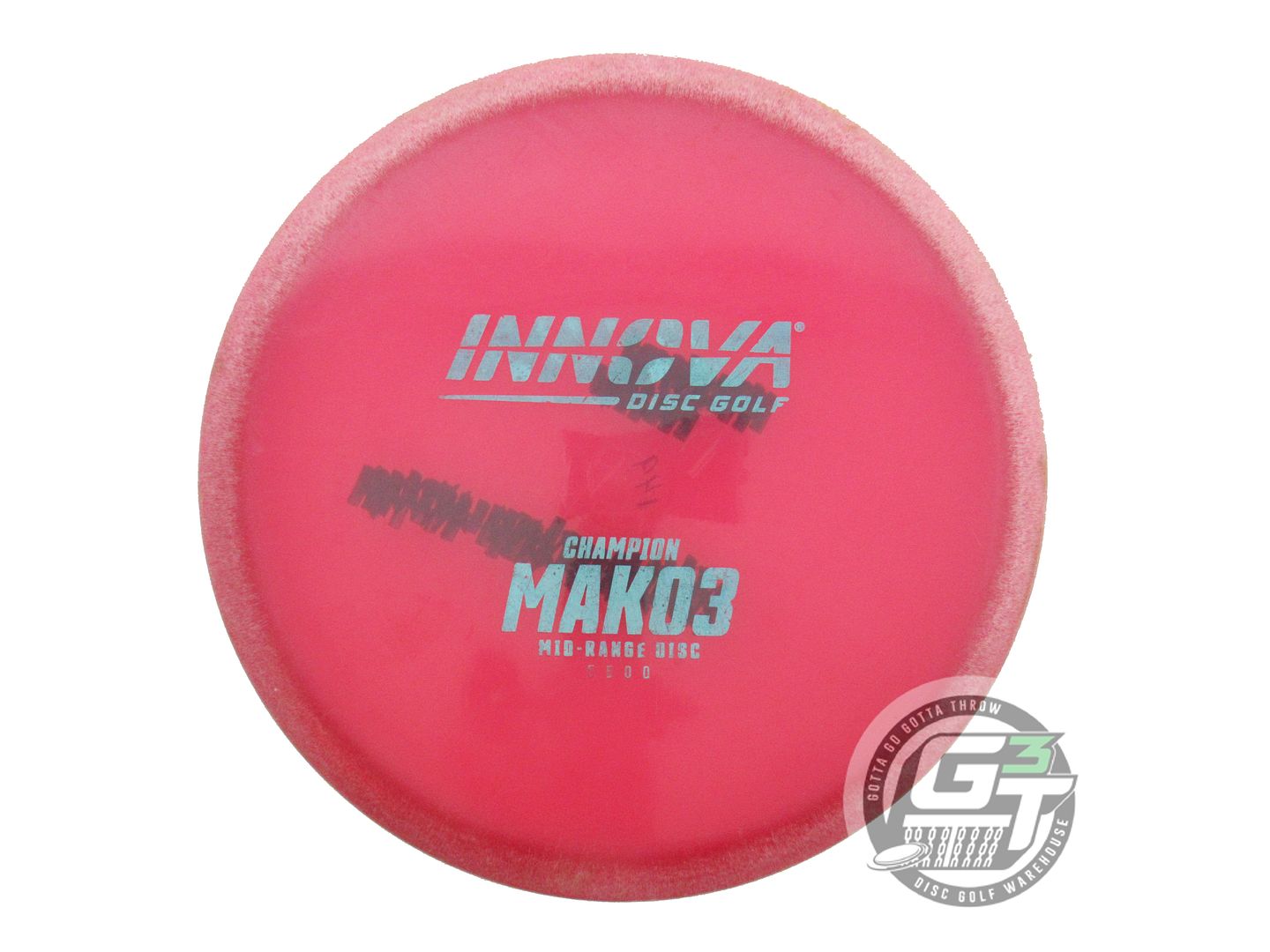 USED Innova Champion Mako3 149g Magenta Blue Holo Foil Midrange Golf Disc