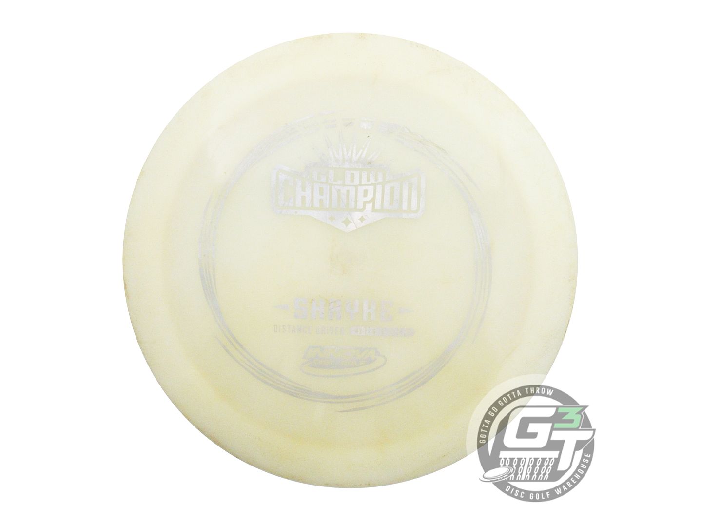 USED Innova Champion Glow Shryke 170g Silver Holo Foil Distance Driver Golf Disc