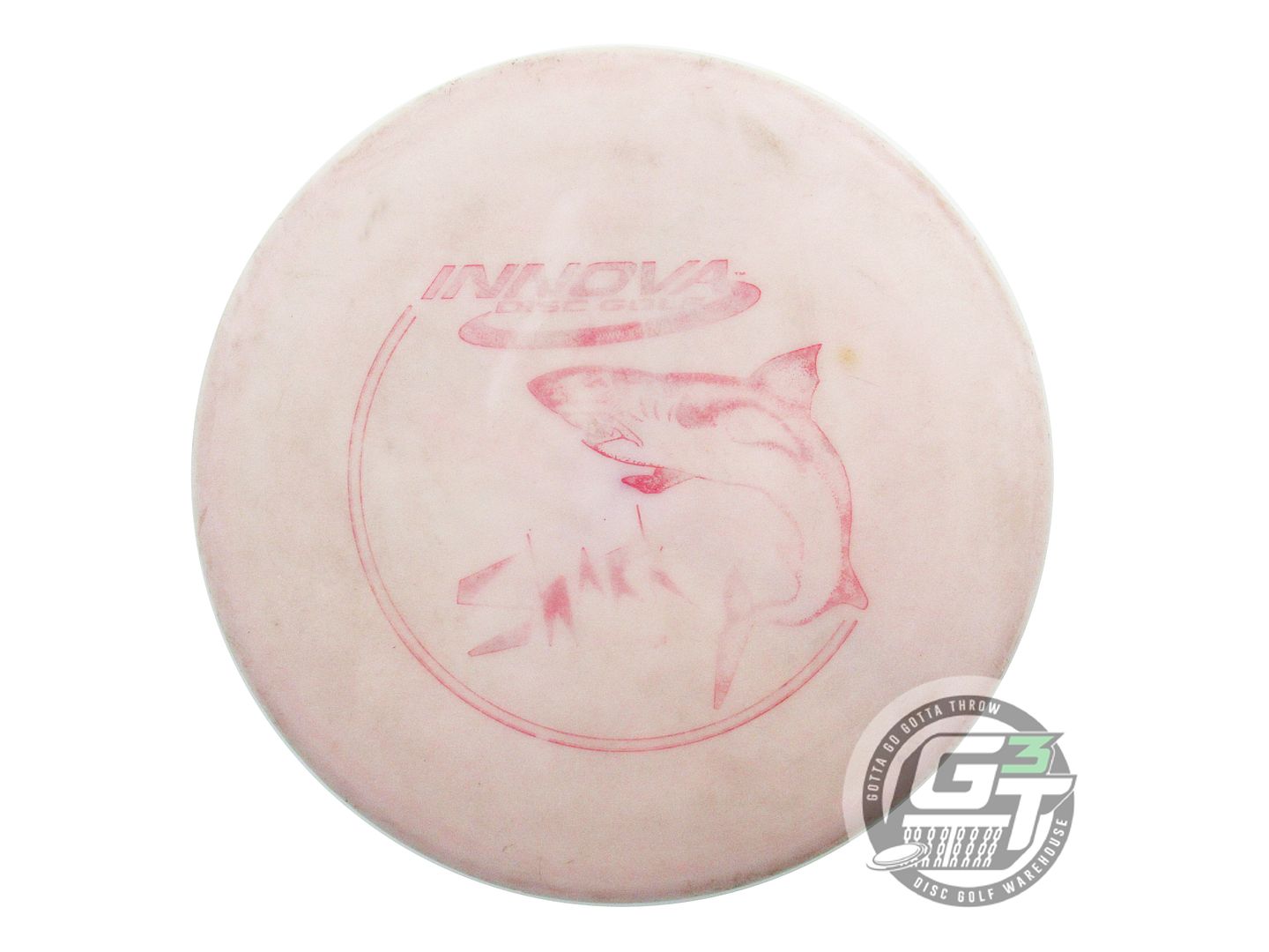 USED Innova DX Shark 157g White Red Foil Midrange Golf Disc