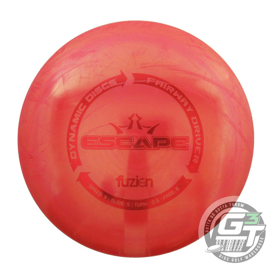 USED Dynamic Discs BioFuzion Escape 173g Red Red Foil Fairway Driver Golf Disc