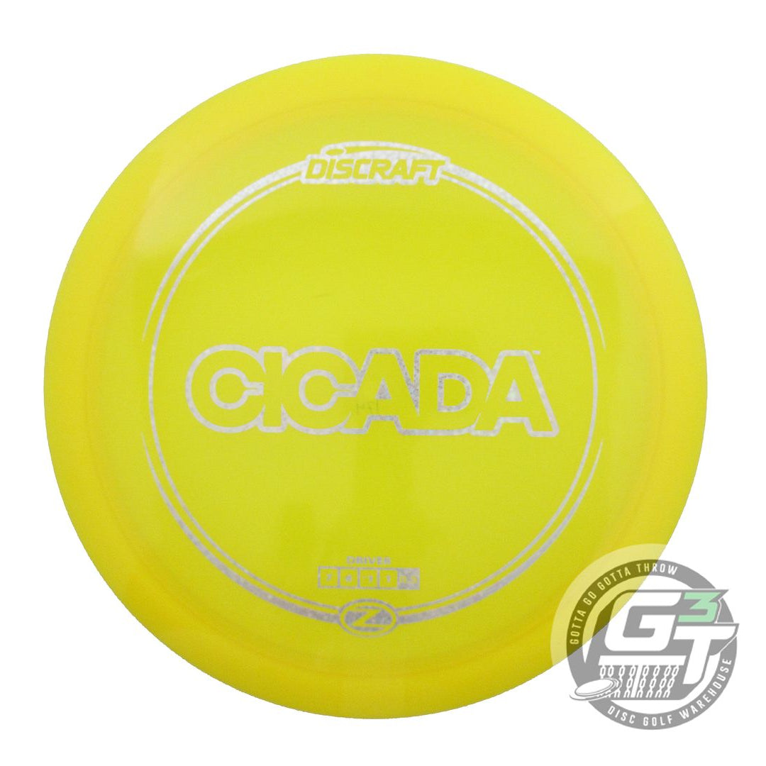 NOS Discraft Z Cicada 174g Yellow Holo Star Foil Fairway Driver Golf Disc
