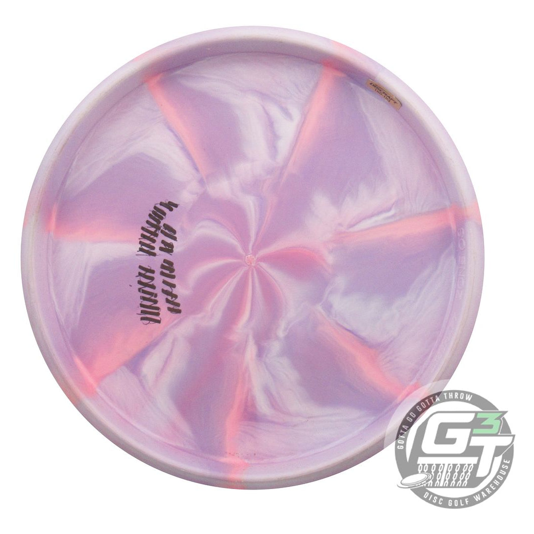 USED Discraft GRAFFITI Putter Line Soft Zone OS 164g Lilac-Pink Putter Disc