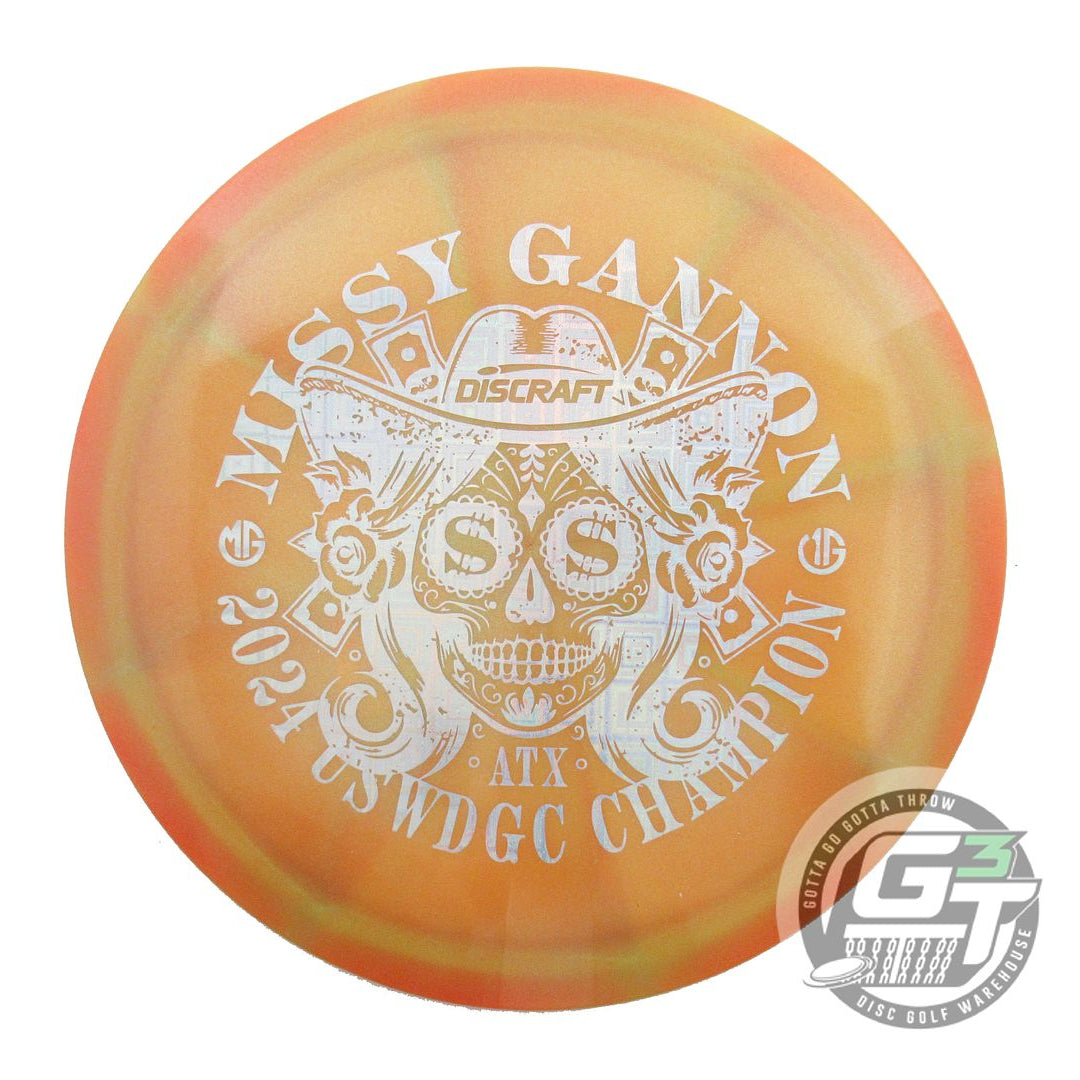Discraft Limited Edition Missy Gannon 2024 USWDGC Commemorative Swirl Elite Z Undertaker Distance Driver Golf Disc (Individually Listed)
