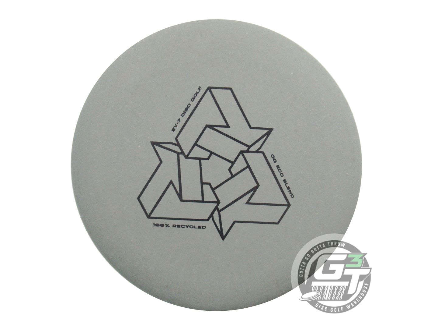 USED EV-7 OG Eco Blend Penrose 173g Gray Black Stamp A Putter Golf Disc
