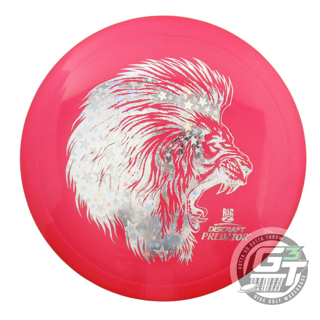 NOS Discraft Big Z Predator 174g Red Holo Star Foil Fairway Driver Golf Disc