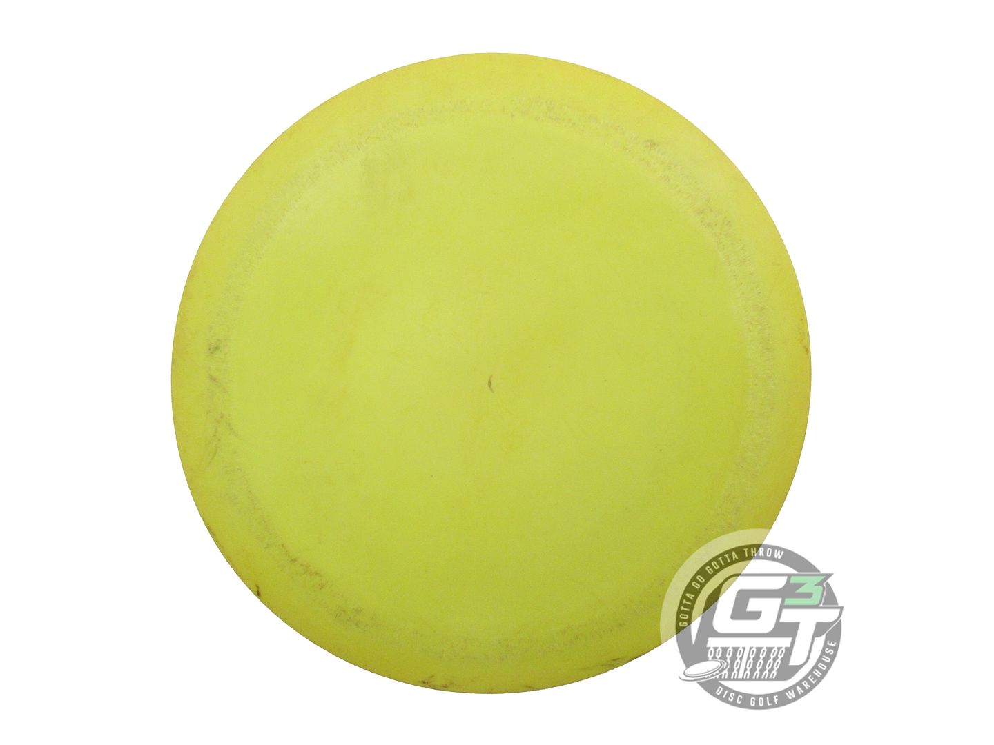 USED Innova Star Destroyer 167g Yellow Wiped Stamp Distance Driver Golf Disc