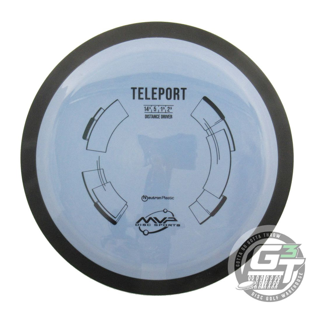 USED MVP Disc Sports Neutron Teleport 174g Periwinkle Distance Driver Golf Disc