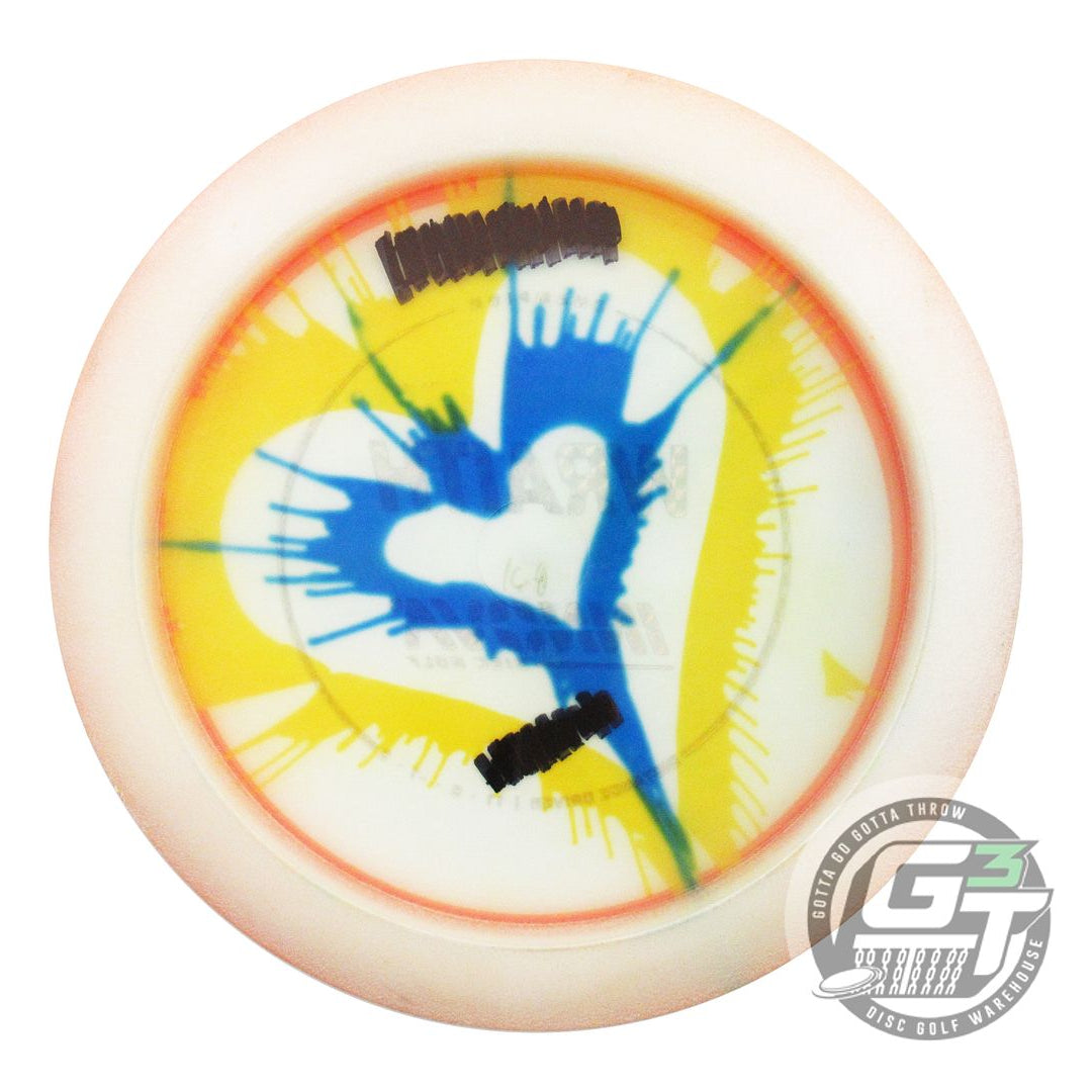 USED Innova I-DYE Champion Valkyrie 168g Heart Burst Distance Driver Golf Disc