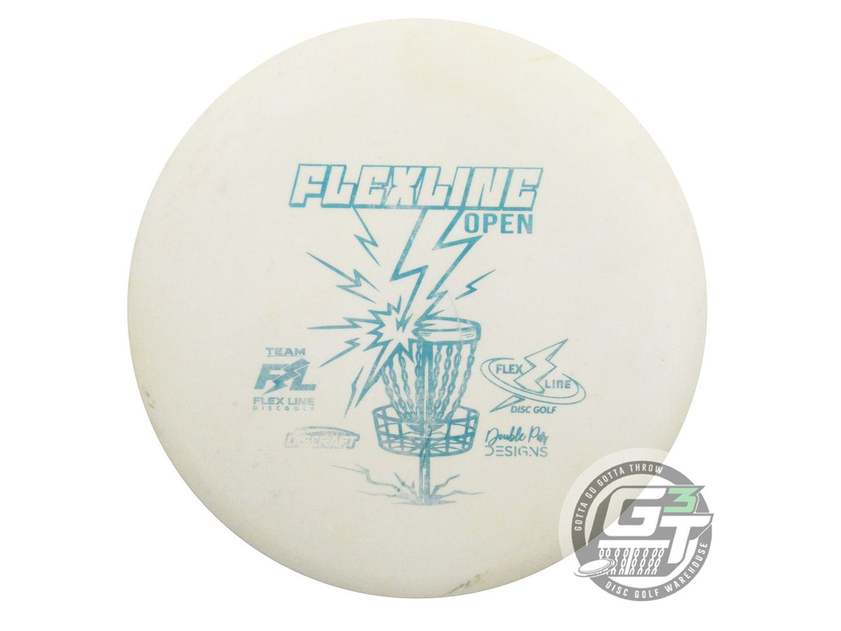 USED Discraft ESP FLX Buzzz 178g White Blue Foil Midrange Golf Disc