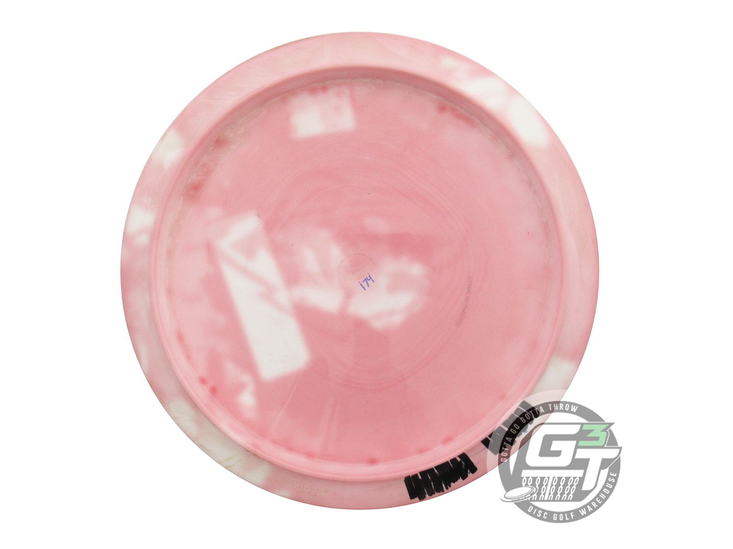 USED Kastaplast K1 Falk 174g White HOME DYED Fairway Driver Golf Disc