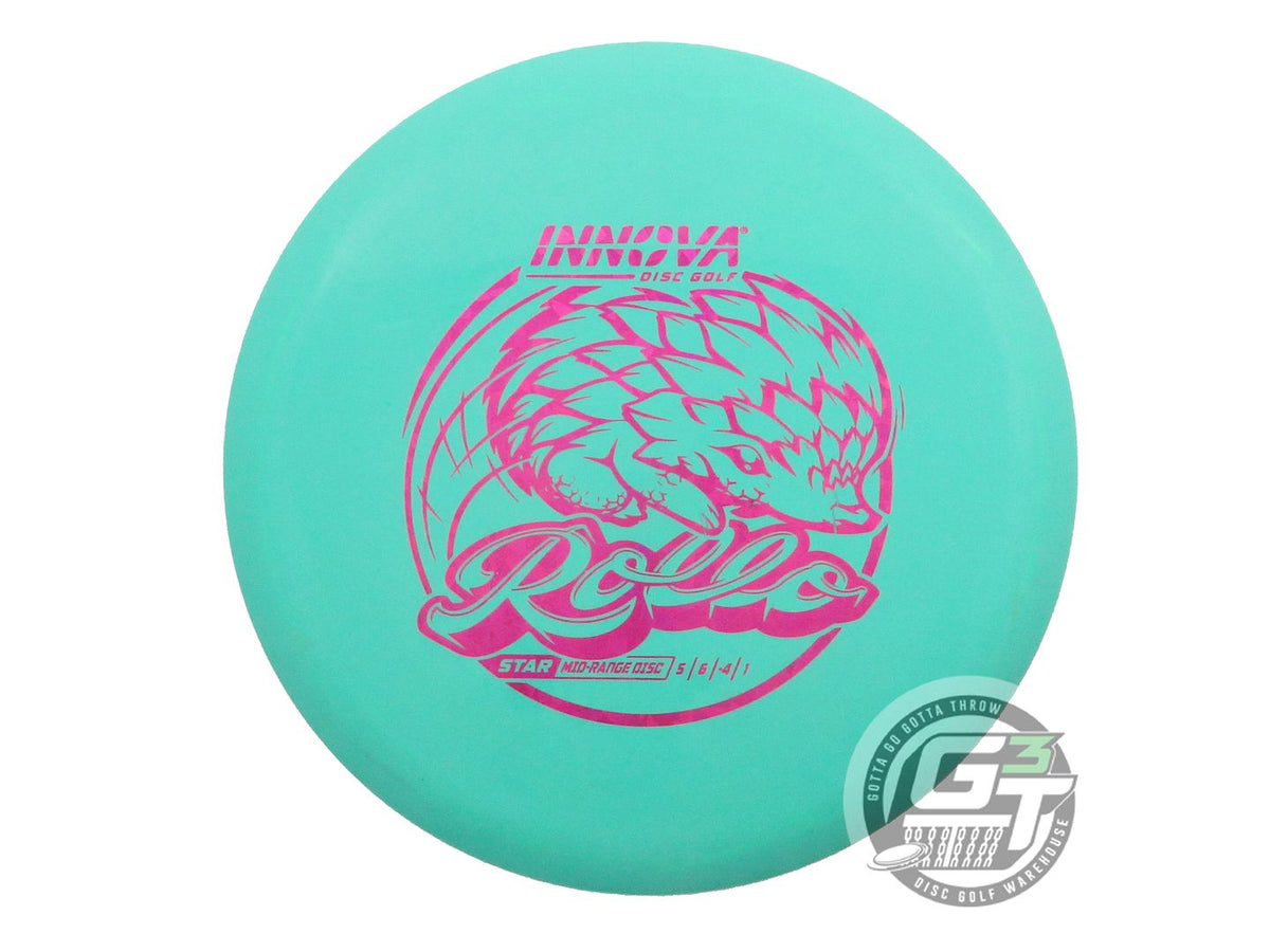 USED Innova Star Rollo 180g Seafoam Magenta Shatter Foil Midrange Golf Disc