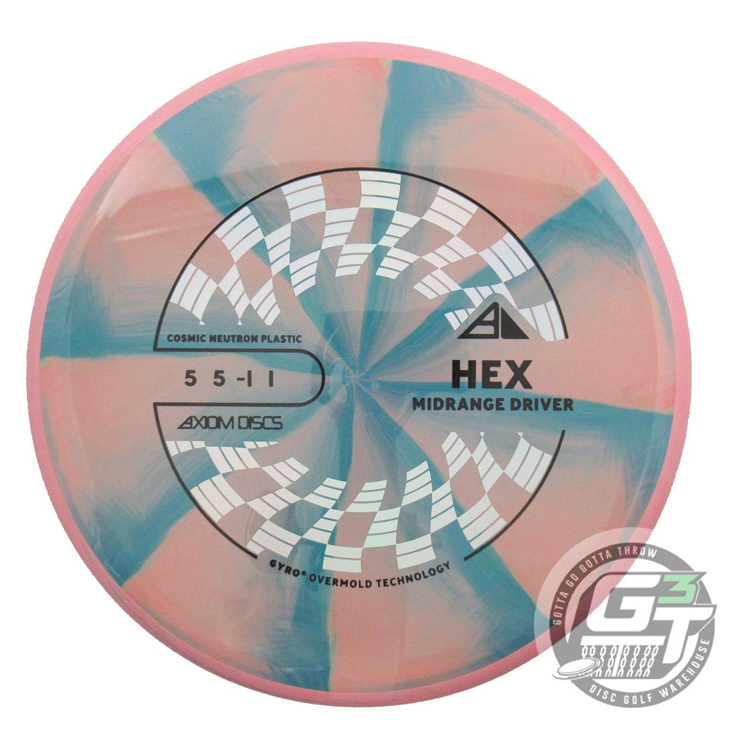 Axiom Cosmic Neutron Hex Midrange Golf Disc (Individually Listed)