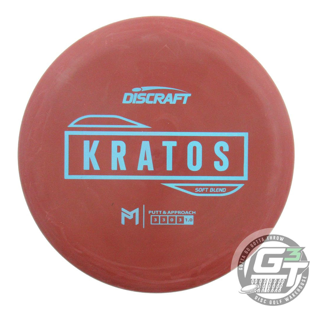 Discraft Paul McBeth Signature Putter Line Soft Kratos Putter Golf Disc (Individually Listed)
