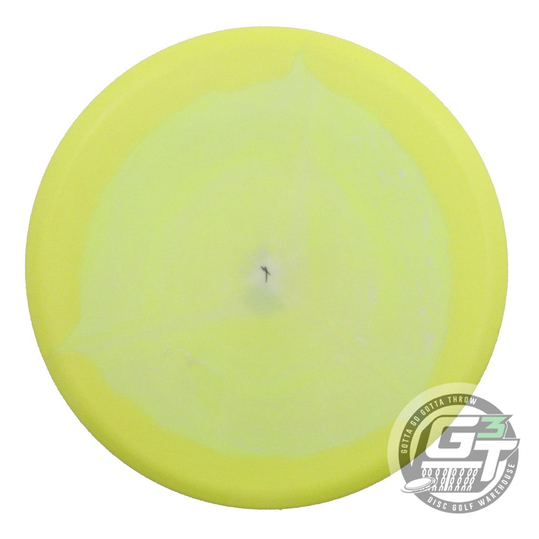 USED Innova X-OUT Halo Star Invader 174g Yellow-White Putter Golf Disc
