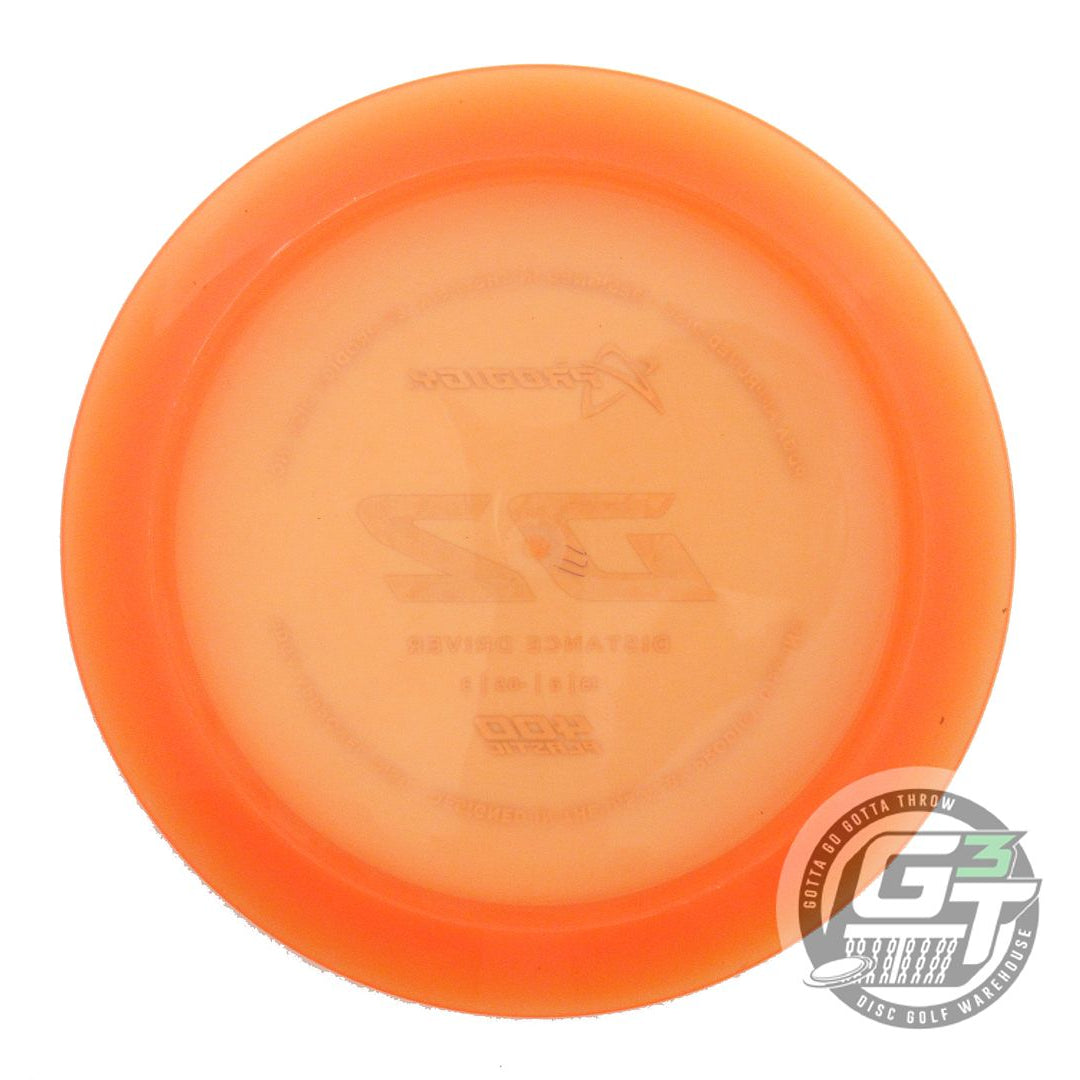 USED Prodigy Discs 400 D2 171g Orange Blue Shatter Foil Distance Driver Disc