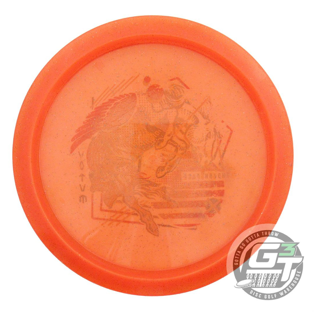 USED Thought Space Ethos Votum 166g Orange Fairway Driver Golf Disc