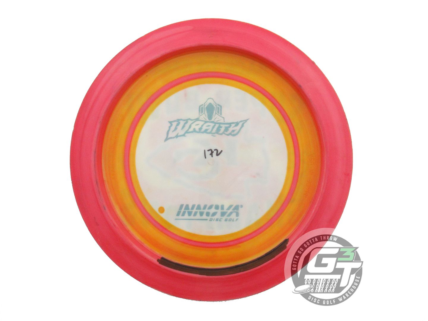USED Innova Backstamp Star Wraith 172g HOME DYED Super Bowl Driver Golf Disc