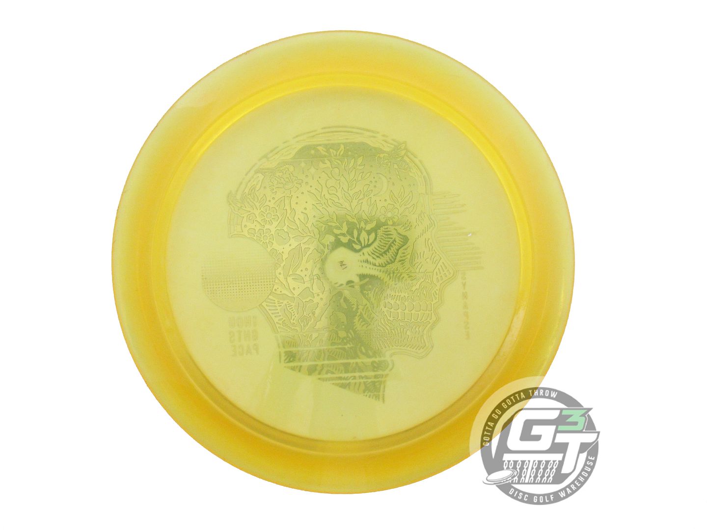 USED Thought Space Ethos Synapse 174g Yellow Distance Driver Golf Disc