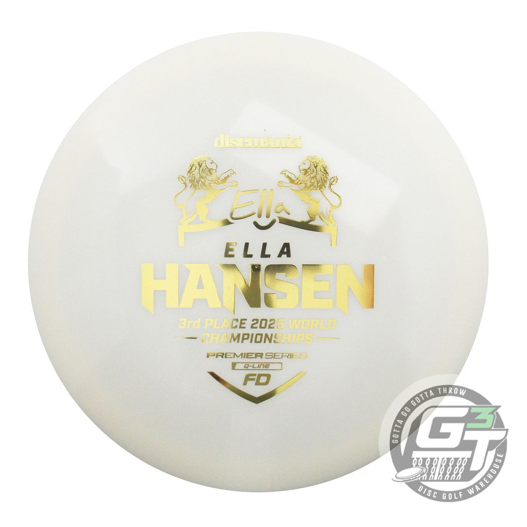Discmania Limited Edition Premier Series Ella Hansen 2025 World Championships 3rd Place Q-Line FD Fairway Driver Golf Disc (Individually Listed)