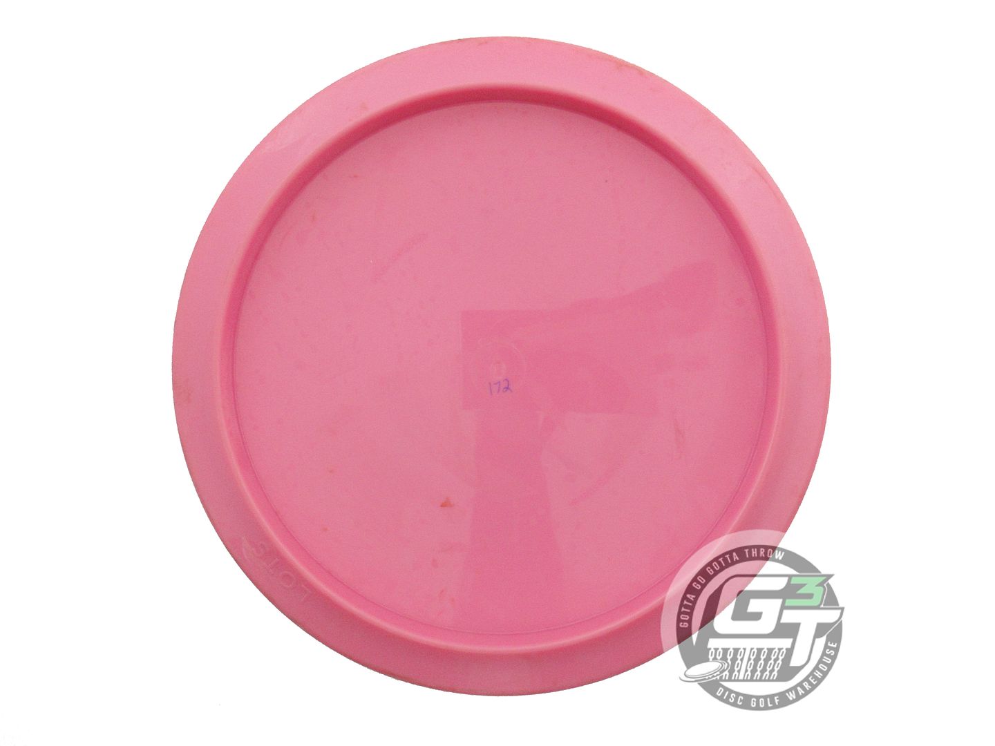 USED Kastaplast K1 Lots 172g Pink Magenta Foil Fairway Driver Golf Disc