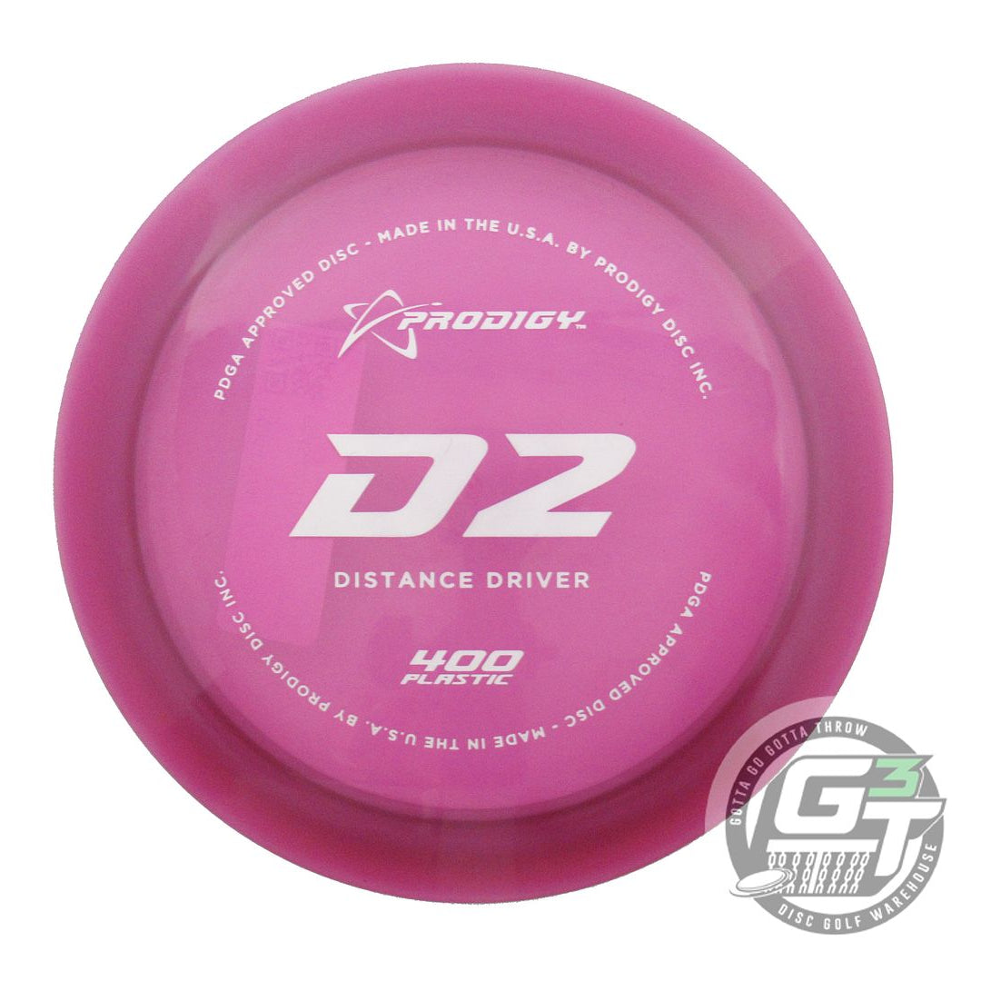 Prodigy 400 Series D2 Distance Driver Golf Disc (Individually Listed)