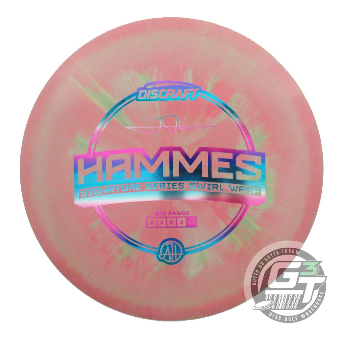 Discraft Limited Edition 2023 Signature Series Adam Hammes Swirl ESP Wasp Midrange Golf Disc (Individually Listed)