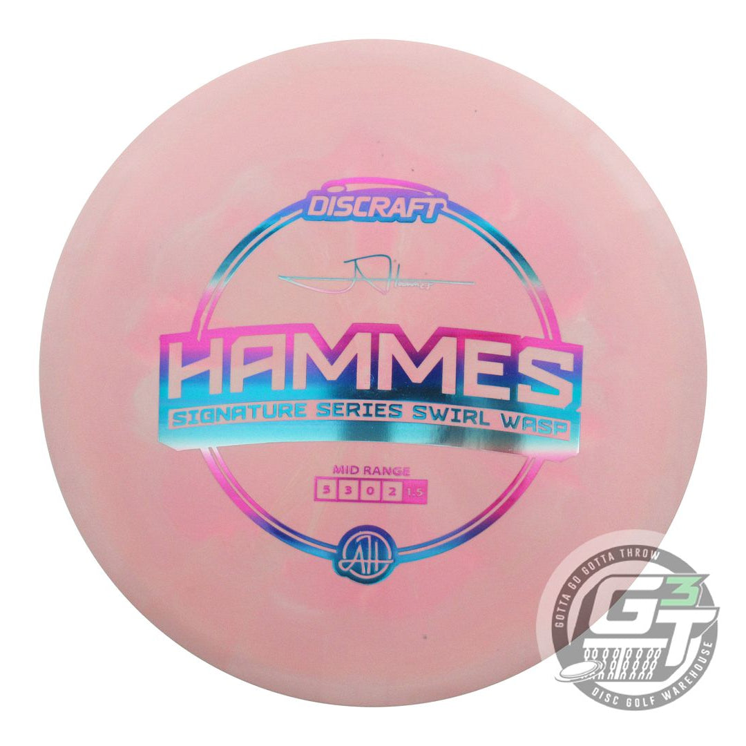 Discraft Limited Edition 2023 Signature Series Adam Hammes Swirl ESP Wasp Midrange Golf Disc (Individually Listed)