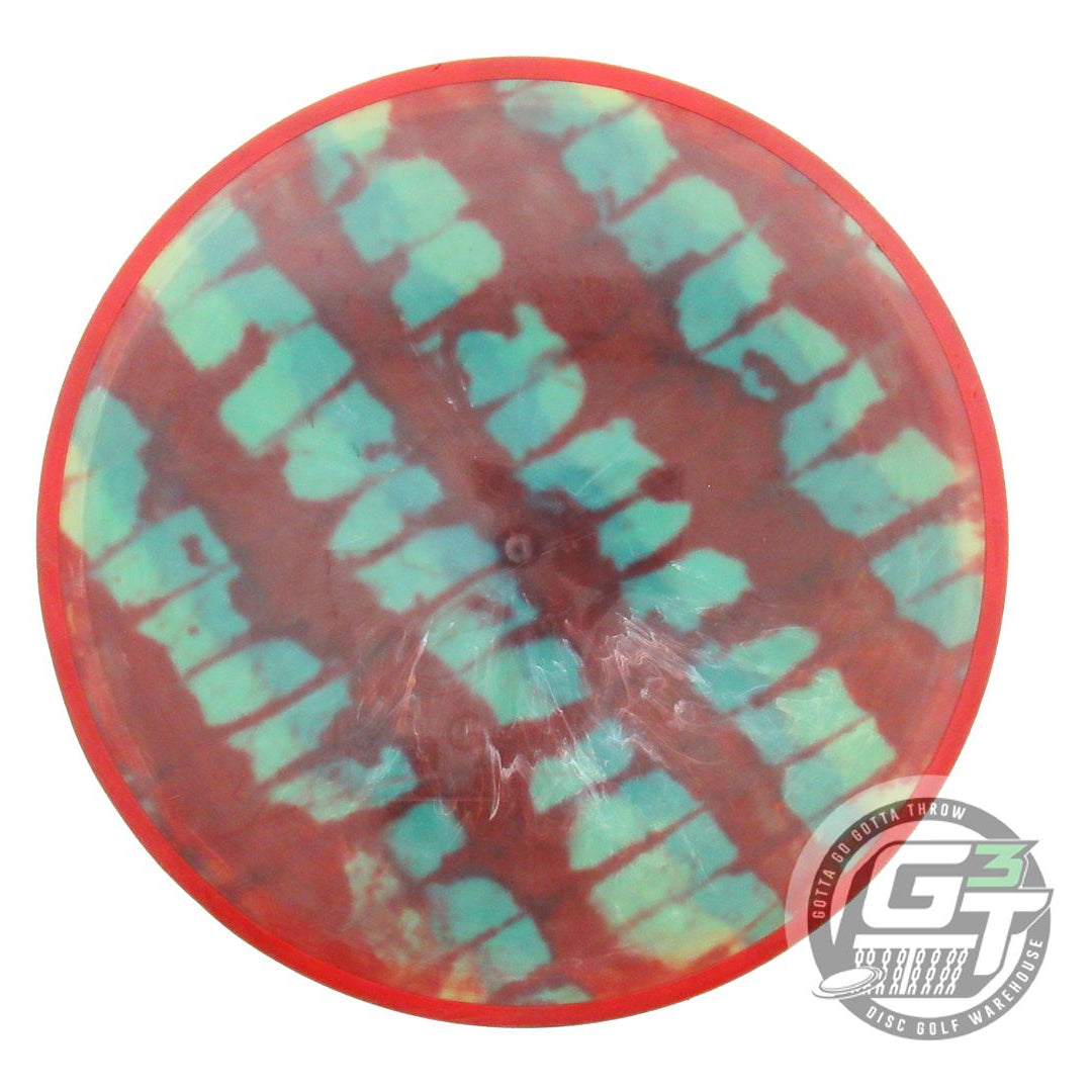 USED Axiom Discs Neutron Hex 171g HOME DYED Red Rim Midrange Golf Disc