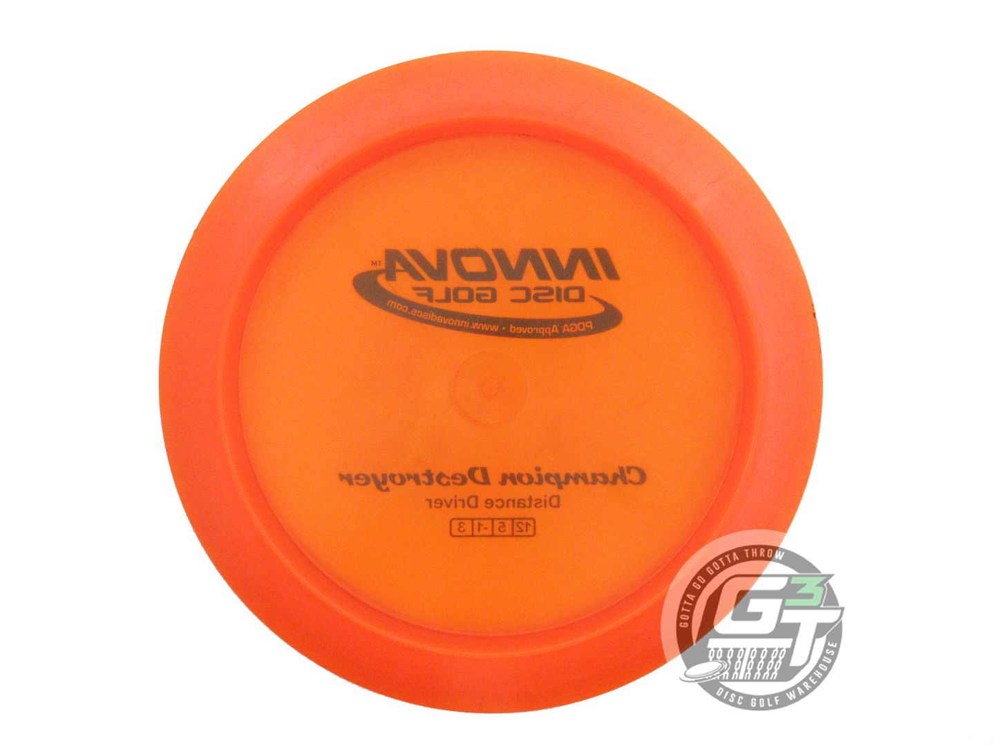 USED Innova Champion Destroyer 172g Orange Black Stamp Distance Driver Golf Disc