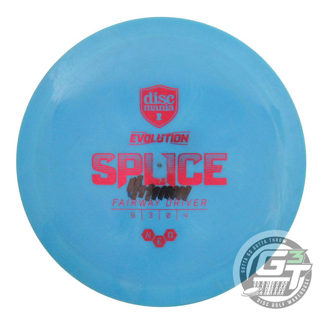 USED DiscMania Neo Splice 171g Blue Red Foil Fairway Driver Golf Disc