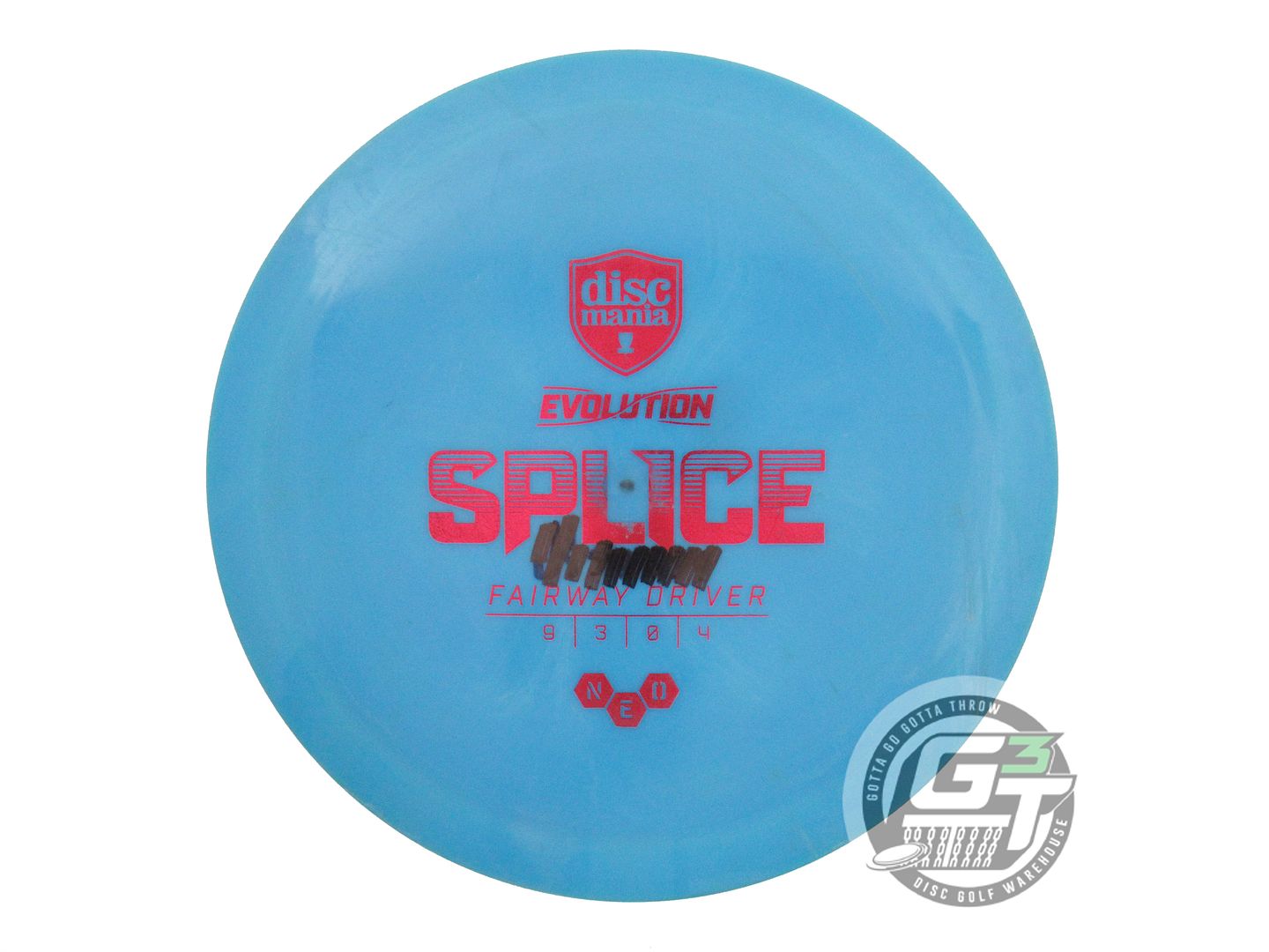 USED DiscMania Neo Splice 171g Blue Red Foil Fairway Driver Golf Disc
