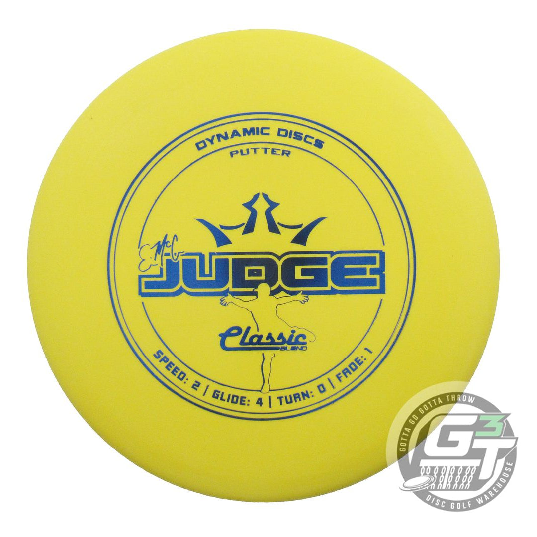 Dynamic Discs Classic Blend EMAC Judge Putter Golf Disc (Individually Listed)
