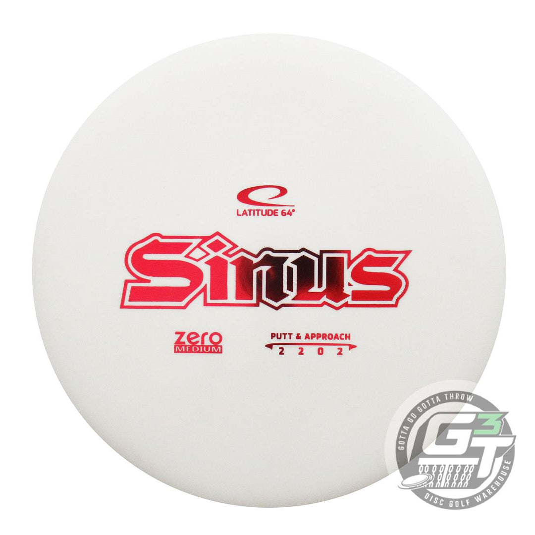 Latitude 64 Zero Line Medium Sinus Putter Golf Disc (Individually Listed)