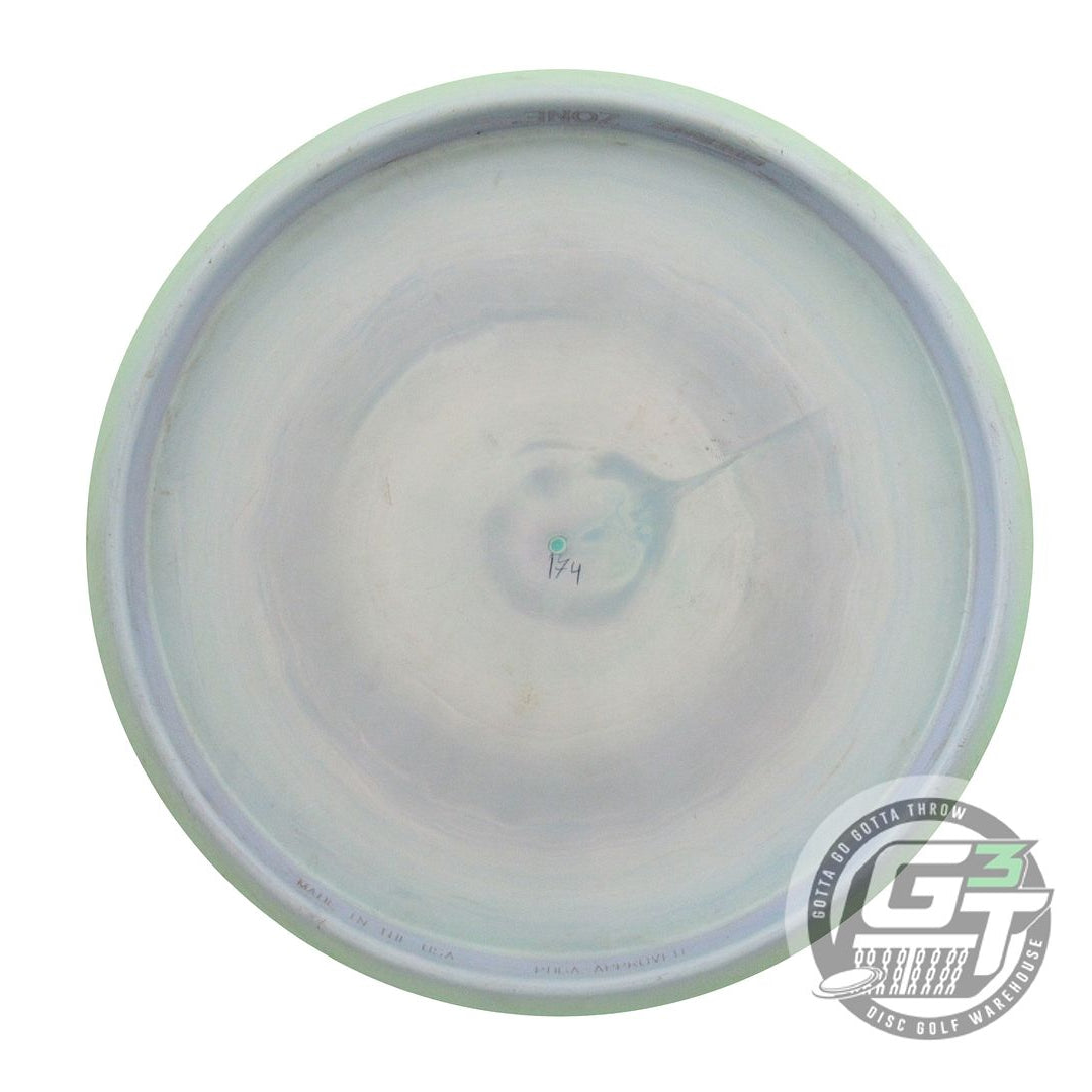 USED Discraft ESP FLX Zone 174g Sage-Lilac Gold Shatter Foil Putter Golf Disc