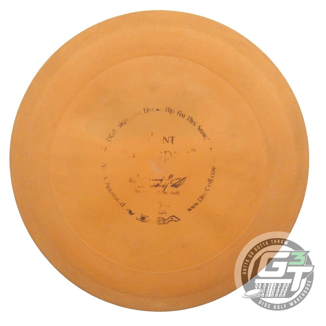 USED DGA Signature Line Blunt Gumbputt 171g Orange Black Stamp Putter Golf Disc